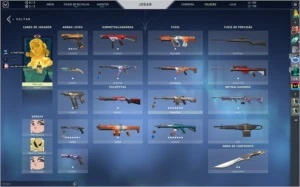 Conta valorant platina 2 skin