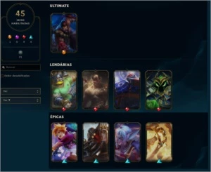 Conta LoL Unranked criada em 2014 - League of Legends