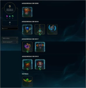 Conta LoL Unranked criada em 2014 - League of Legends