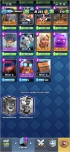 CLASH ROYALE (CONTA ANTIGA MAIS, 5 ANOS)