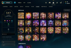 Conta LoL lvl 439 - 686 Skins - (Lista de skins no anuncio) - League of Legends