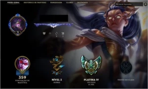 Conta lol Borda D5 41 Skins 10 Chromas - League of Legends