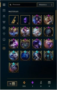 Conta lol Borda D5 41 Skins 10 Chromas - League of Legends