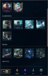 Conta 2012 - Prata 2 / 126 Champ / 45 Skins / 2x Gold - League of Legends LOL