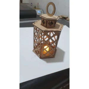 Kit 2 Luminaria marroquina sextavada, lanterna de MDF,... - Artesanato e Personalizados