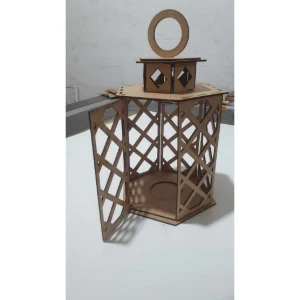 Kit 2 Luminaria marroquina sextavada, lanterna de MDF,... - Artesanato e Personalizados