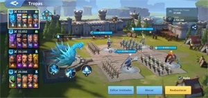 Conta Infinity Kingdom 93 k de poder de tropa. - Jogos (Mídia Digital)
