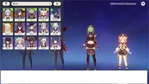 Ganyu + Mona AR10 - Genshin Impact
