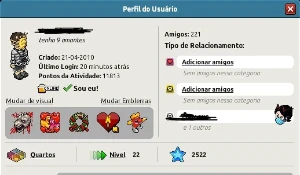 Conta Habbo 2010 Com Visuais Raros!