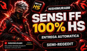 Sensi Ff 100% Hs (Mobile & Emulador) 🎁 - Outros