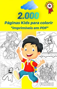 Páginas Kids em "PDF" para colorir e imprimir