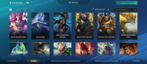 Vendo conta com 53 skins - League of Legends: Wild Rift LOL WR