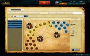 CONTA DE LEAGUE OF LEGENDS 47 CHAMPS  21 SKINS/Borda Diamond LOL