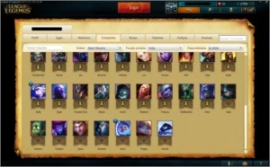 CONTA DE LEAGUE OF LEGENDS 47 CHAMPS  21 SKINS/Borda Diamond LOL
