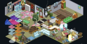 Conta habbo 2010 | +1600 mobis | emblemas de 2010 | roupas