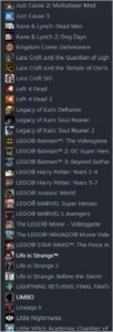 Conta Steam 304 Jogos 498 DLCs