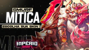 「👑」SMURF UNRANKED + ESCOLHA SKIN MÍTICA - League of Legends LOL