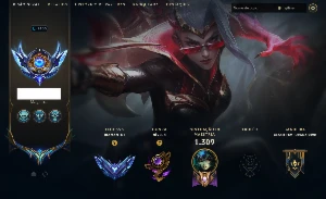 Conta Lol Ex Challenger com muitas skins e chromas raros