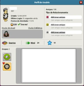 Habbo Conta Rara Completa