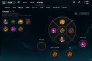Conta LOL - GOLD 3 - MMR ALTO - - League of Legends