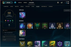Conta LOL - GOLD 3 - MMR ALTO - - League of Legends