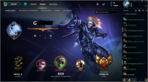 Conta de League Of Legends + 130 skins LOL