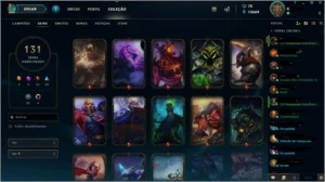 Conta de League Of Legends + 130 skins LOL