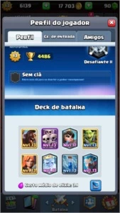 Conta Clash Royale