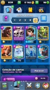 Conta Clash Royale