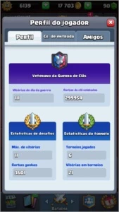 Conta Clash Royale