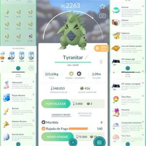 Conta Pokemon Go Nível 33 - Pokémon