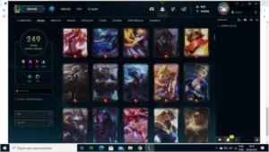 Vendo conta de League Of Legends TOP LOL