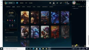 Vendo conta de League Of Legends TOP LOL