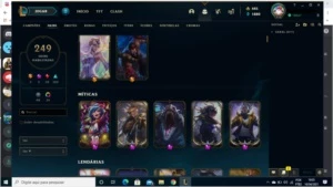 Vendo conta de League Of Legends TOP LOL
