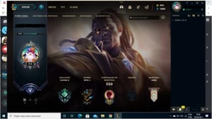 Vendo conta de League Of Legends TOP LOL
