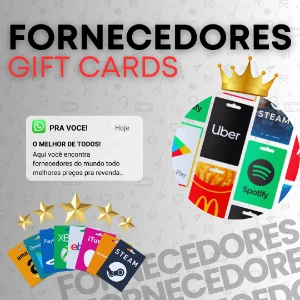 Gift Cards (Lista De Fornecedores)