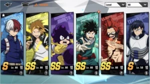 My Hero Academia: The Strongest Hero-Conta TOP Tier - Outros