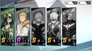 My Hero Academia: The Strongest Hero-Conta TOP Tier - Outros