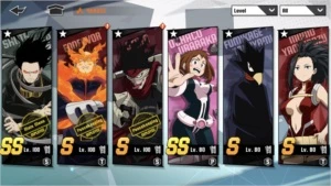 My Hero Academia: The Strongest Hero-Conta TOP Tier - Outros
