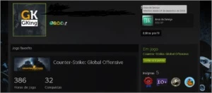 Conta Steam 16/17 Anos Medalhas 5/10 anos (COM PRIME) - Counter Strike CS
