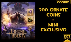 Throne And Liberty Código 200 Ornate Coins+Mini (Pc Key) - Steam