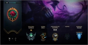 CONTA LOL COM 106 SKINS, QUASE TODOS OS CAMPEÕES - League of Legends