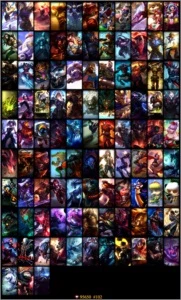 CONTA LOL COM 106 SKINS, QUASE TODOS OS CAMPEÕES - League of Legends
