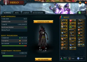 Conta Runescape 3 RS