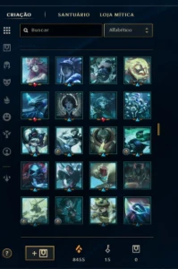 Conta Com 22K Rp - League of Legends LOL