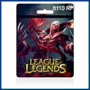 6110 RIOT POINTS - CARTÃO RP BR BRASIL - League of Legends LOL
