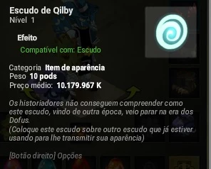 Escudo Qilby (Croca, Super raro) - Dofus