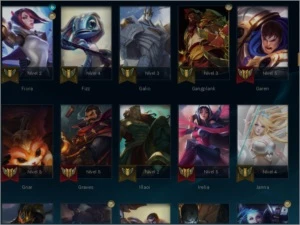 Conta League of Legends Ouro 2 (121 campeões) LOL