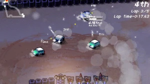 Xbox Super Pixel Racers #C51436