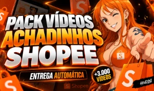 Pack Vídeos De Achadinhos Shopee | Envio Imediato - Redes Sociais